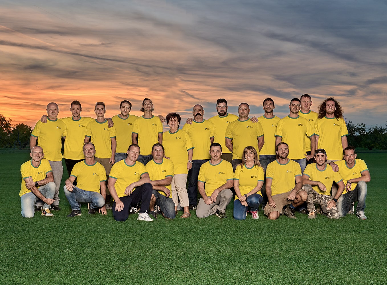 La squadra Junior Garden